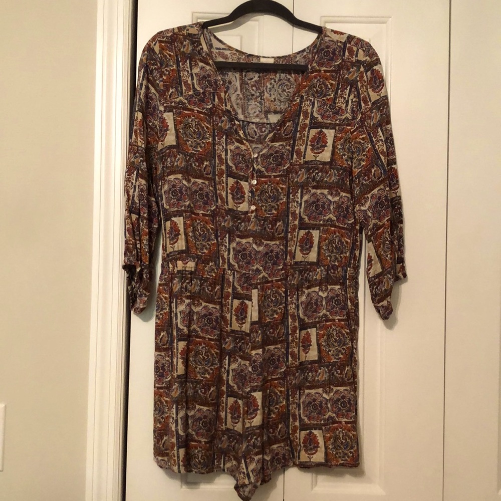 Wild Pearl boho romper